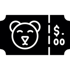 Zoo Ticket Icon