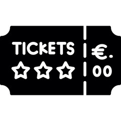 Concert Ticket Icon