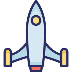 Business startup, launch  Vector Icon which can easily modify or edit

