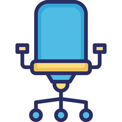 Chair, furniture Vector Icon which can easily modify or edit
