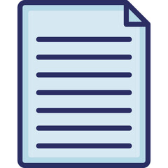 Blank paper, documents Vector Icon which can easily modify or edit
