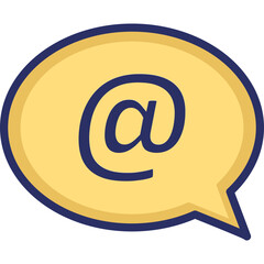 Obraz premium Arroba, at sign, Vector Icon which can easily modify or edit