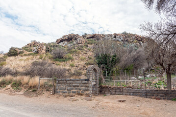 Start of the trail up Trappieskop, a hill in Hanover