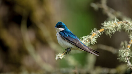 Tree Swallow Perched