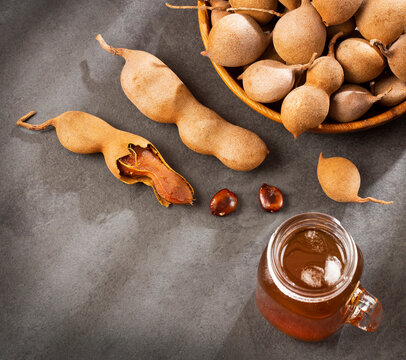 Tamarindus indica - Tamarind, organic tropical fruit