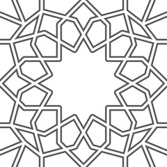Seamless islamic pattern. Background vector illustration. Seamless girih pattern. Traditional Islamic Design. Mosque decoration element. Seamless geometric pattern. Vector ornamental pattern.