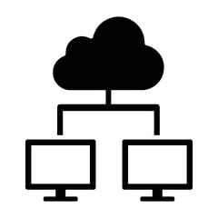 Cloud, cloud service, network icon