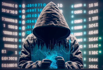 future crypto hacker concept