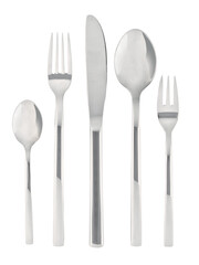 knife, fork and spoon set, silverware