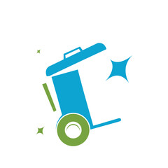 Minimalist letter l art logo cleaning service