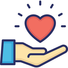 Care, courtesy Vector Icon

