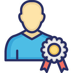 Badge, career, Vector Icon

