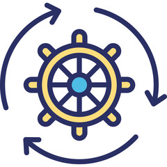 Obraz premium Business networking, organization Vector Icon