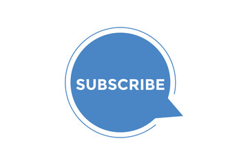 Subscribe button web banner templates. Vector Illustration
