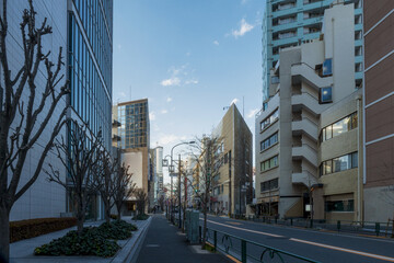 東京 都市風景 代々木界隈の街並み