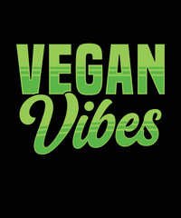 VEGAN VIBES SHIRT DESIGN