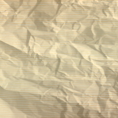 golden crumpled paper vector background