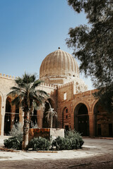 Naklejka premium Dome of a mosque in sunlight