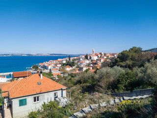 Fototapeta na wymiar Kali town on island Ugljan in Zadar archipelago, Croatia