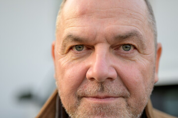 Close-up of a middle-aged man