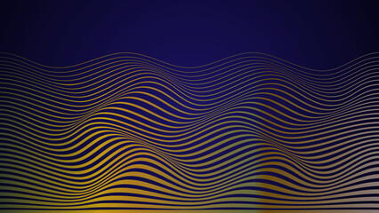 abstract background vector wave gradient background mountain cover title illustration