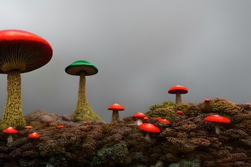 Mushroom and fungi
