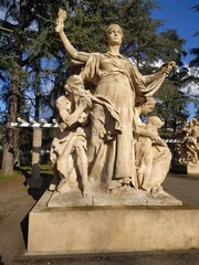 Obraz premium Statue Historique
