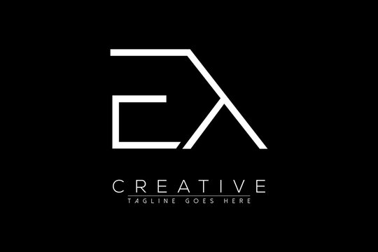 letter EX, XE, X, E, Abstract initial monogram letter alphabet logo design