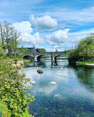 bridge over the river