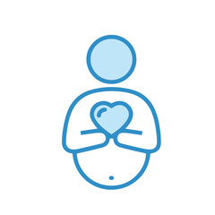 maternity icon vector design
