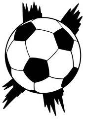 soccer ball illustration