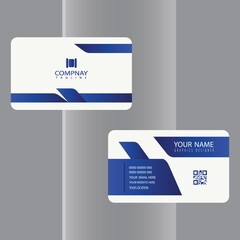 Corporate or Personal Visiting Card or Business Card Design Template
