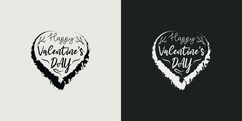 Happy valentine's day t-shirt typography lettering design. romantic lettering design.valentines day t- shirt design. Illustration for prints on T-Shirts, bags and Posters , for Cutting Machine.
