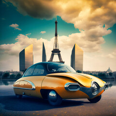 A luxury French car