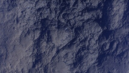 View of the 3d rendering realistic planet mars surface from space.
