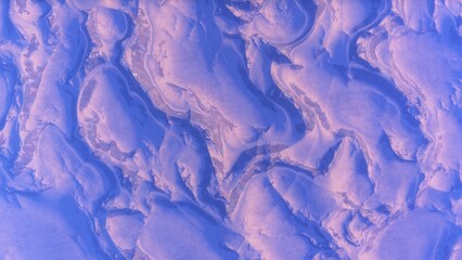 Stone textures. Dark orange banner. Abstract rock background. Macro detail of the rock.

