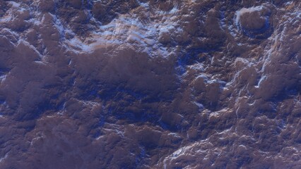 Stone textures. Dark orange banner. Abstract rock background. Macro detail of the rock.
