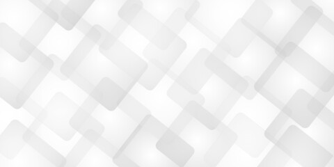Abstract background with white paper texture and white and gray color modern background design, White geometric texture . Modern background used about technology or product presentation .	
