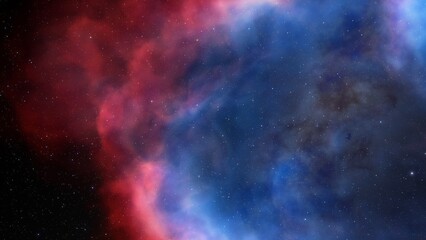 Fototapeta na wymiar Space nebula