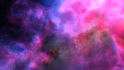 nebula gas cloud in deep outer space
