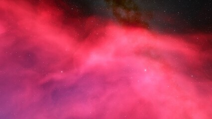 nebula gas cloud in deep outer space
