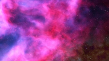 nebula gas cloud in deep outer space
