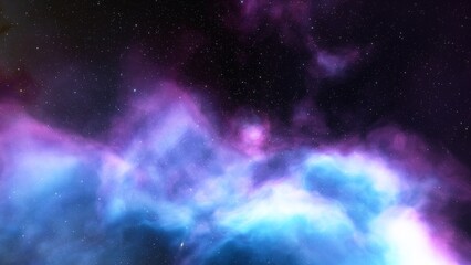 Fototapeta premium nebula gas cloud in deep outer space 