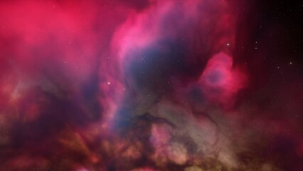 Universe filled with stars, nebula and galaxy
