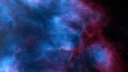 Fototapeta premium Night sky - Universe filled with stars, nebula and galaxy 