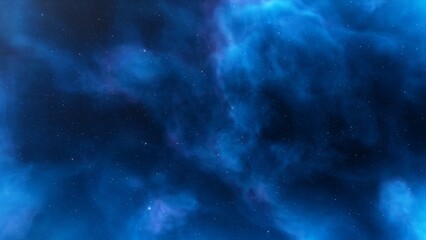 Night sky - Universe filled with stars, nebula and galaxy
