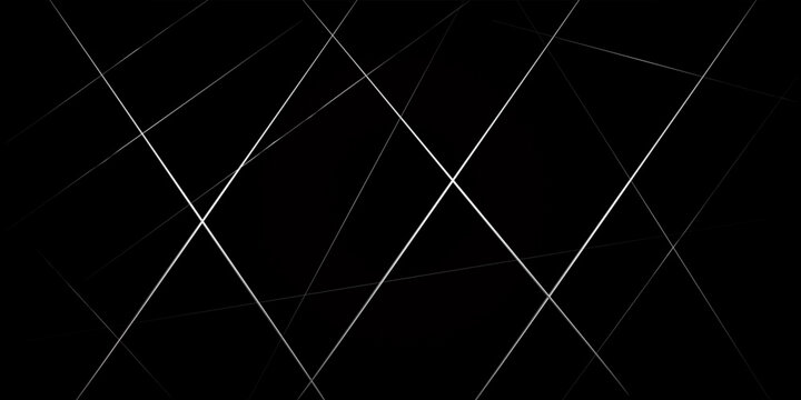 Abstract black with white lines, triangles background modern design . Modern design with dynamic shapes composition and technology concept on circuit board, Hi-tech digital background. Vector design .