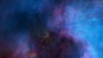 Space nebula, for use with projects on science, research, and education. Illustration
