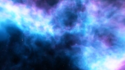 Space nebula, for use with projects on science, research, and education. Illustration
