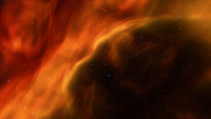 Space nebula, for use with projects on science, research, and education. Illustration
